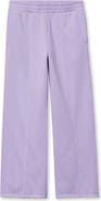 Lands' End Girls Fleece Wide Leg Pants