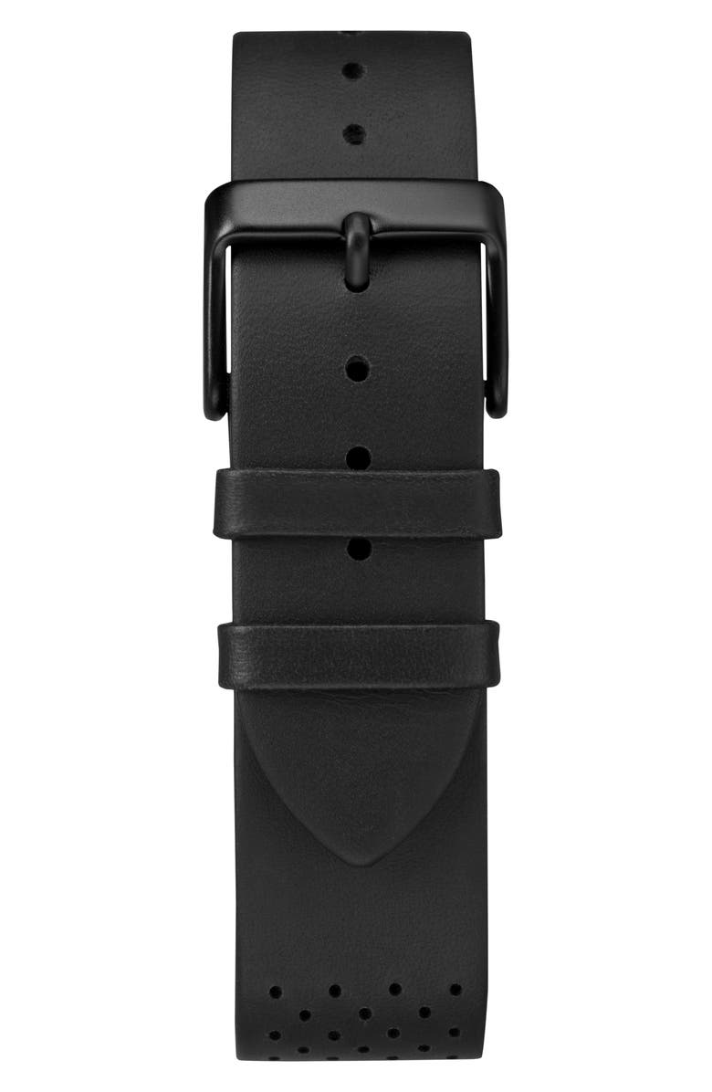 Timex<sup>®</sup> x Todd Snyder The Blackjack Leather Strap Watch, 40mm, Alternate, color, 