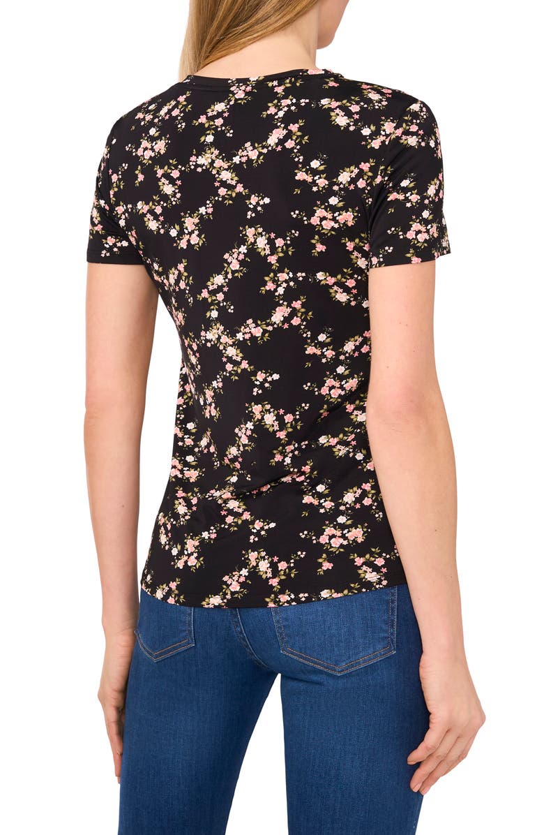 Ted Baker Floral T-Shirt, Alternate, color, 