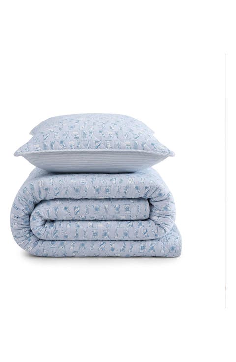 Boating Flags Comforter & Shams Set