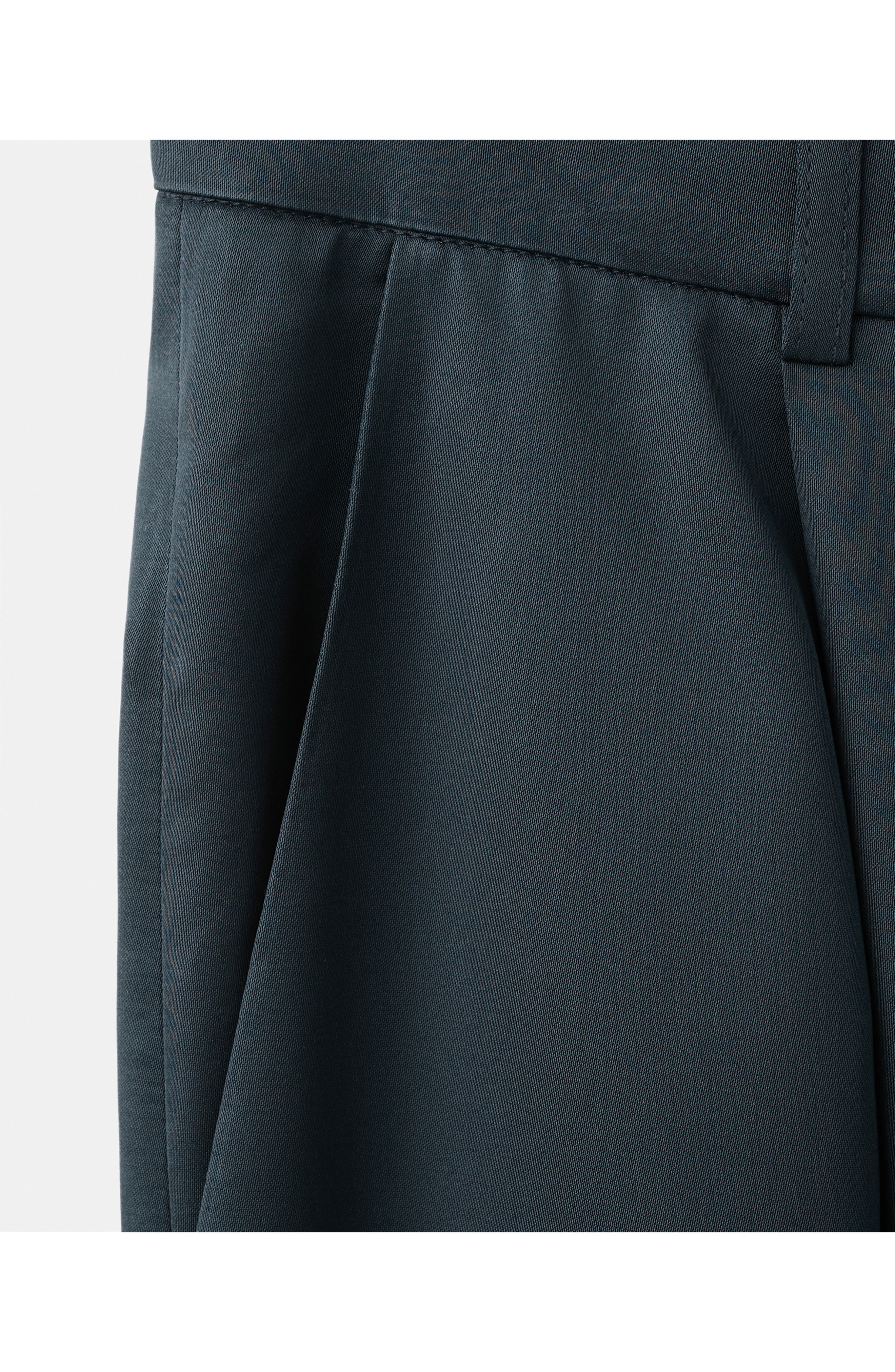 MANGO Straight Leg Satin Pants (Women) | Nordstromrack