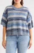 CITY BLUES Broome Marled Stripe Sweater
