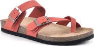 White Mountain Footwear Gracie Double Buckle Sandal