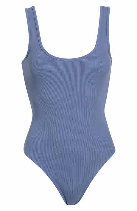L'AGENCE Nica Scoop Neck Tank Bodysuit