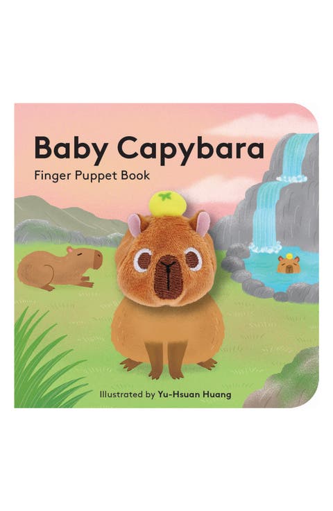 'Baby Capybara: Finger Puppet Book' Board Book
