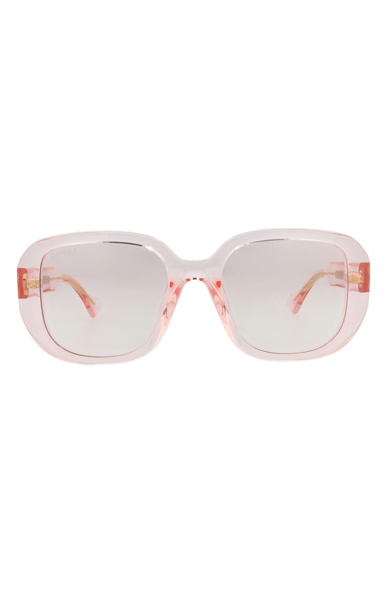 Gucci Novelty 54mm Square Sunglasses, Main, color,