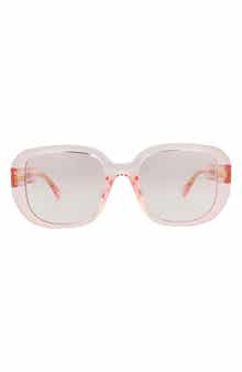 Gucci Novelty 54mm Square Sunglasses
