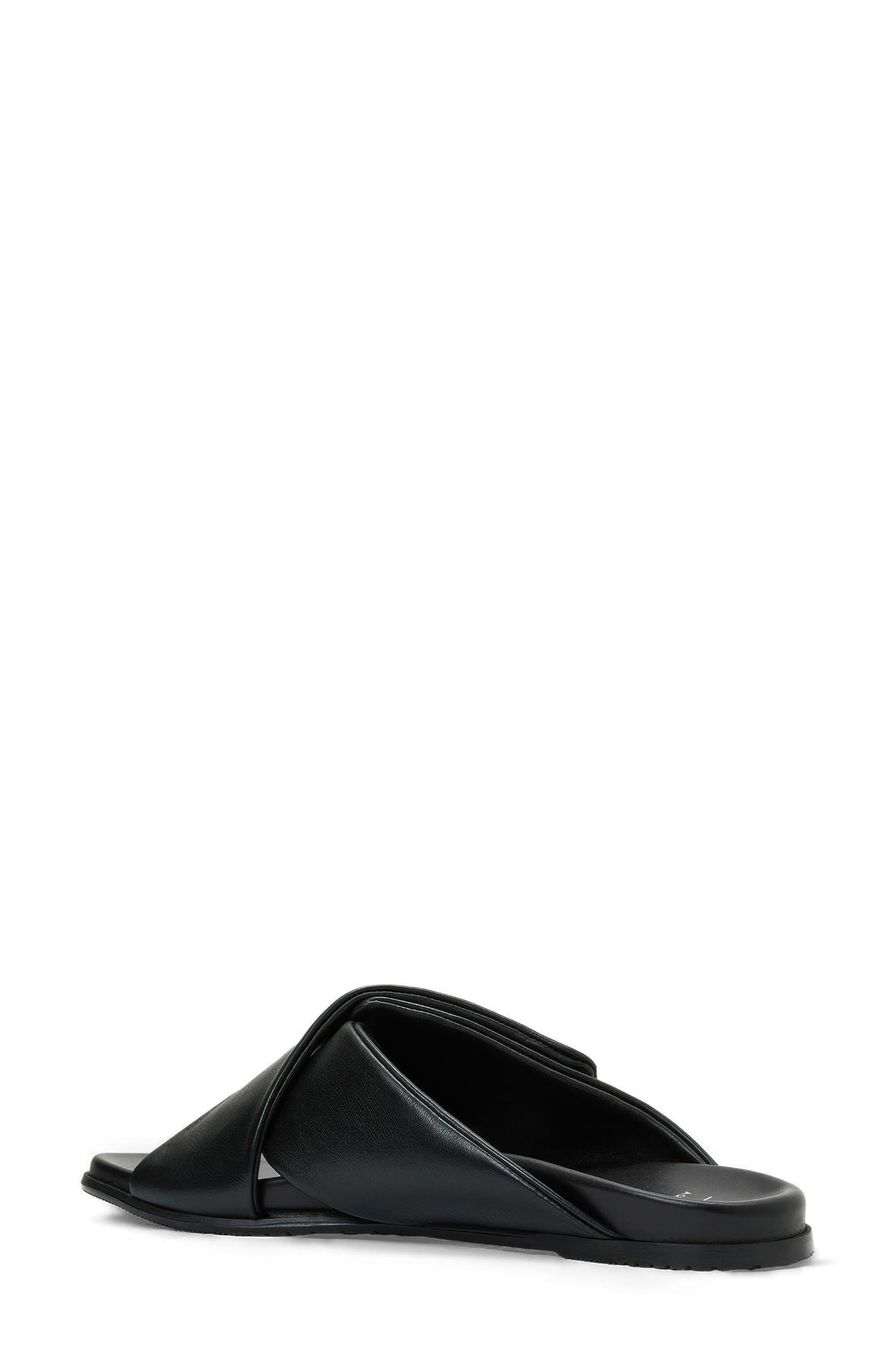 Cabra Slide Sandal, Alternate, color, BLACK NAPPA