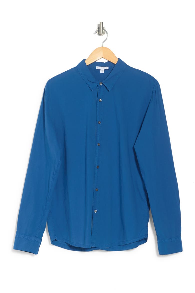 'Classics' Cotton Lawn Shirt, Alternate, color, TRUE BLUE PIGMENT