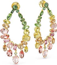 Swarovski Gema Crystal Hoop Earrings