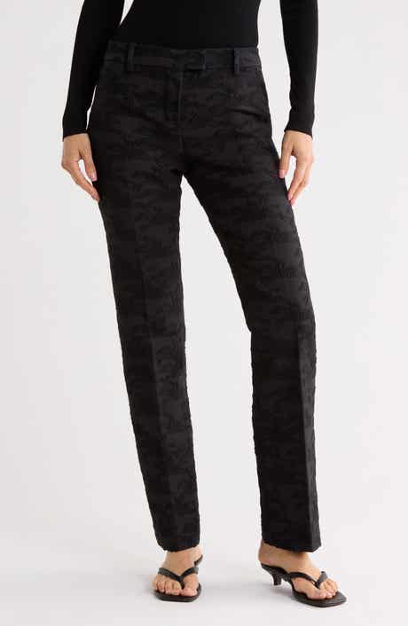 Longchamp Logo Jacquard Slim Fit Pants