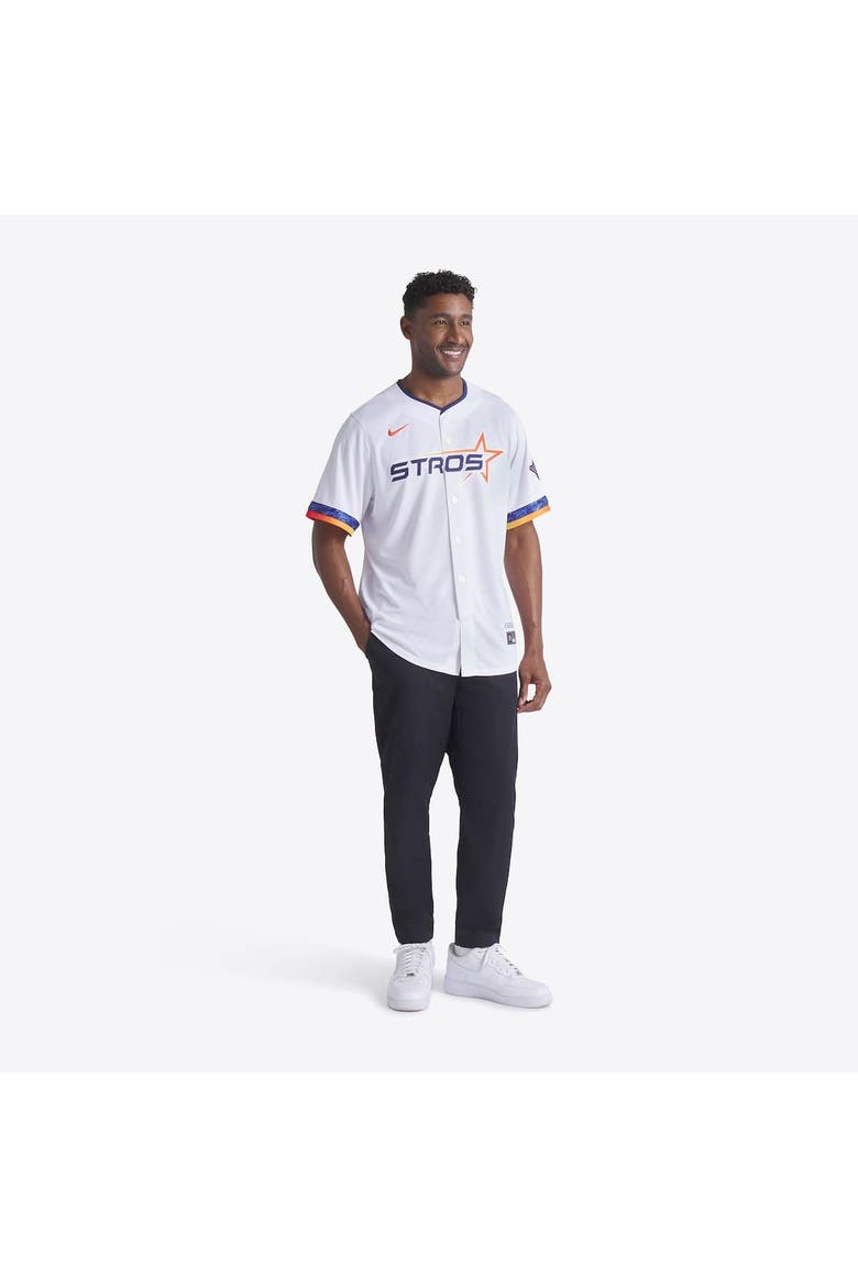 Men's Nike  White Houston Astros 2025 City Connect Limited Jersey, Alternate, color, White