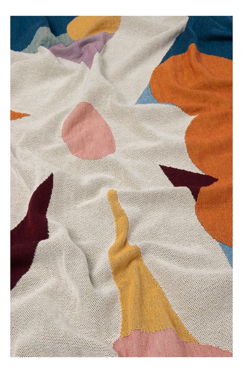 Slowdown Studio Delaney Woven Throw Blanket In Multi