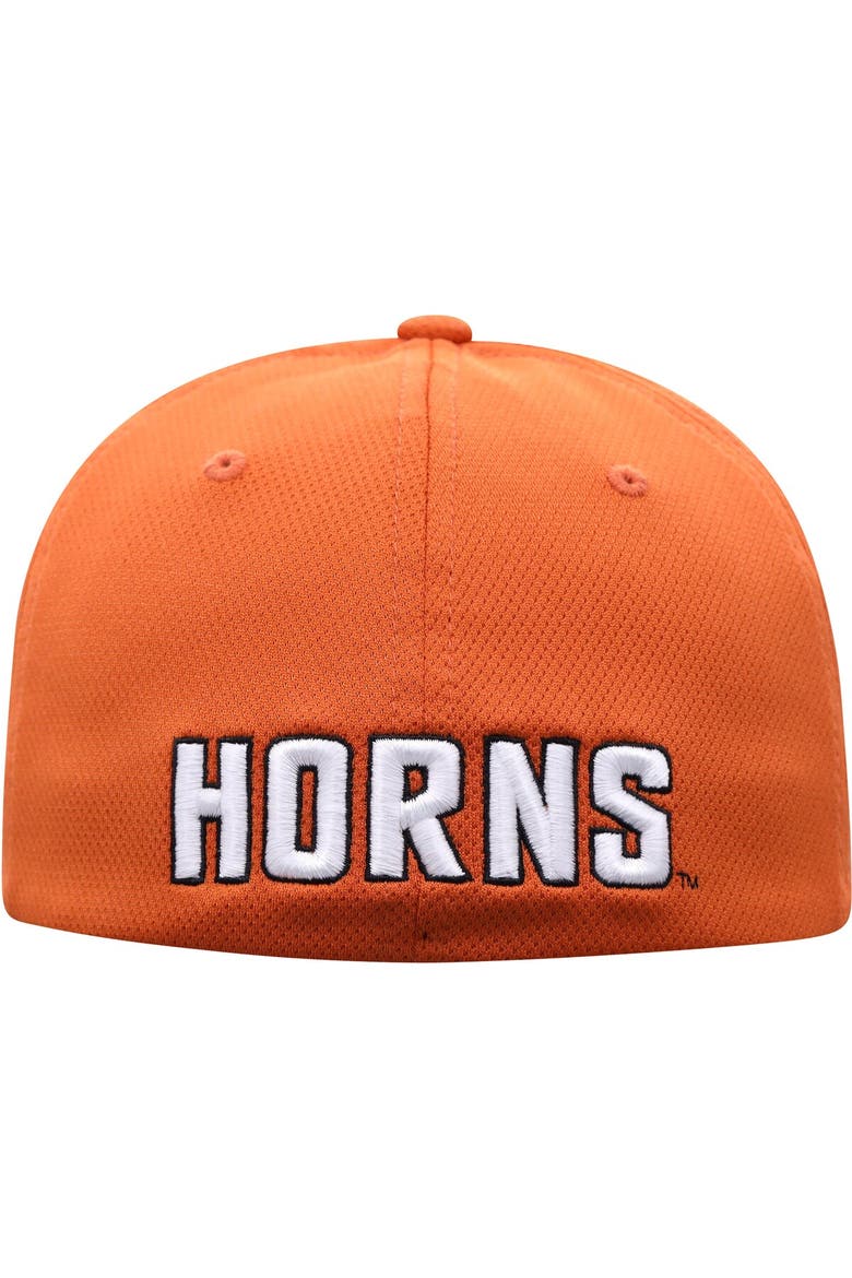 Men's Top of the World Texas Orange Texas Longhorns Reflex Logo Flex Hat, Alternate, color, Burnt Orange
