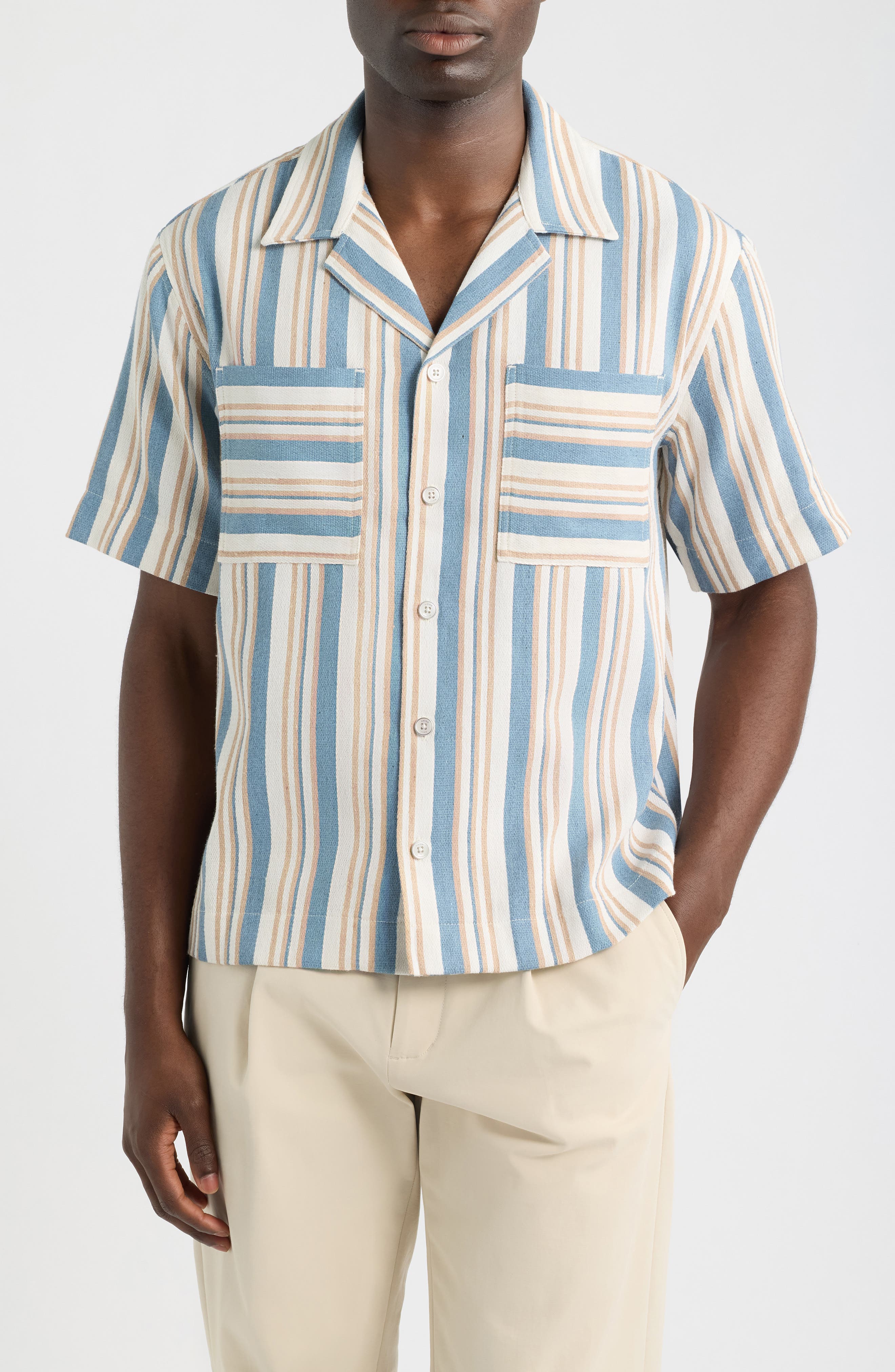 BLUE/ WHITE STRI