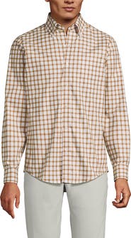 Lands' End Traditional Fit No Iron Twill Shirt
