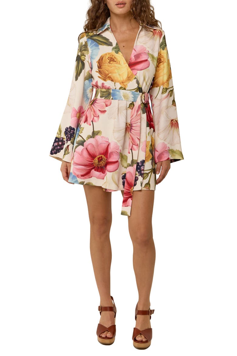 Quieta Mini Dress, Main, color, Rosetta