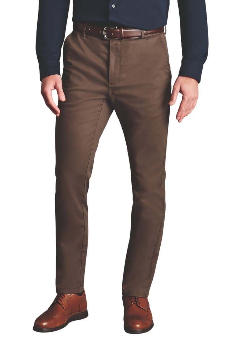 Slim Fit Ultimate Non-Iron Chino, Main, color, MOCHA
