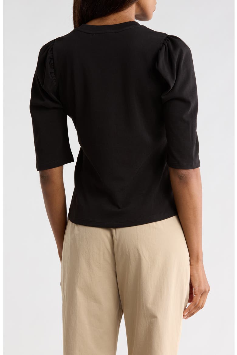 The Jersey Femme T-Shirt, Alternate, color, BLACK