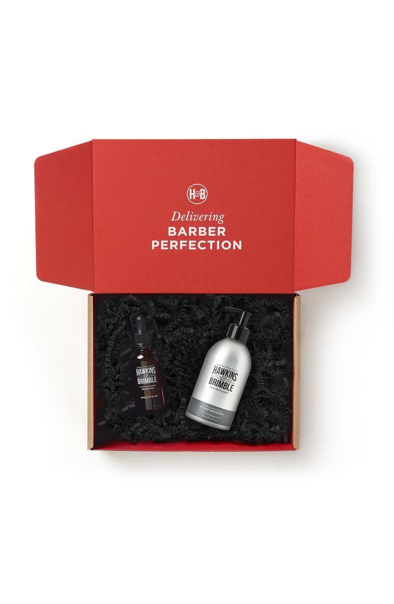 Hawkins & Brimble Eco-Refillable Beard Regime Bundle, Alternate, color, NO COLOR