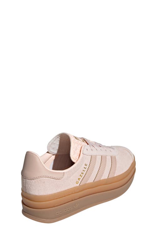 Adidas Originals Girls Gazelle Bold In Neutral