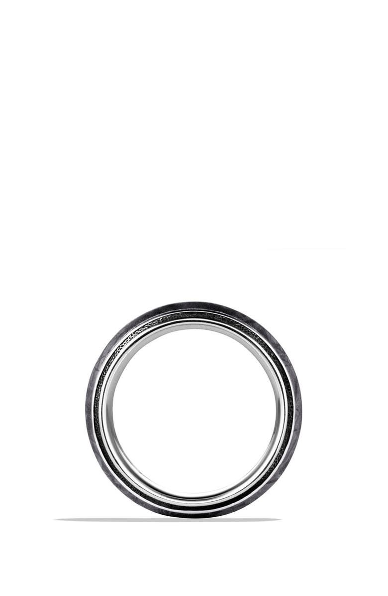 David Yurman 'Meteorite' Knife-Edge Band Ring, Alternate, color, 