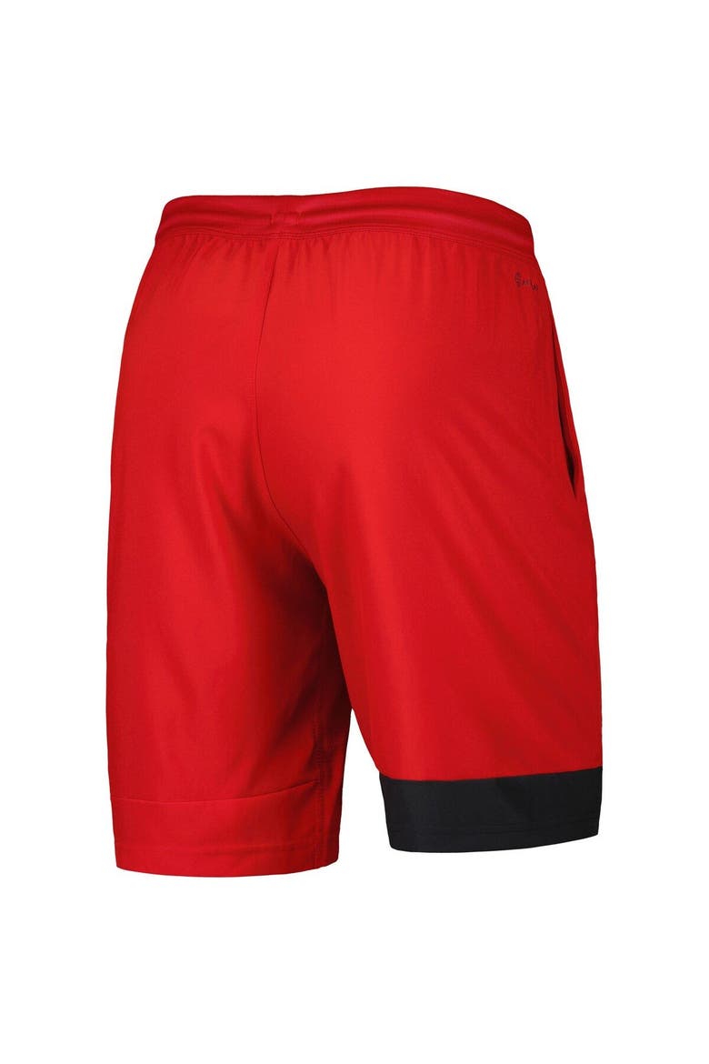 Men's adidas Scarlet Nebraska Huskers Training Shorts, Alternate, color, Scarlet