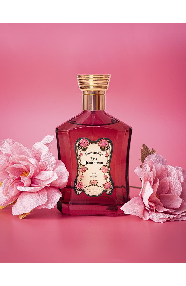 GRANADO Rosa Damascena Eau de Cologne 300ml, Alternate, color, Clear