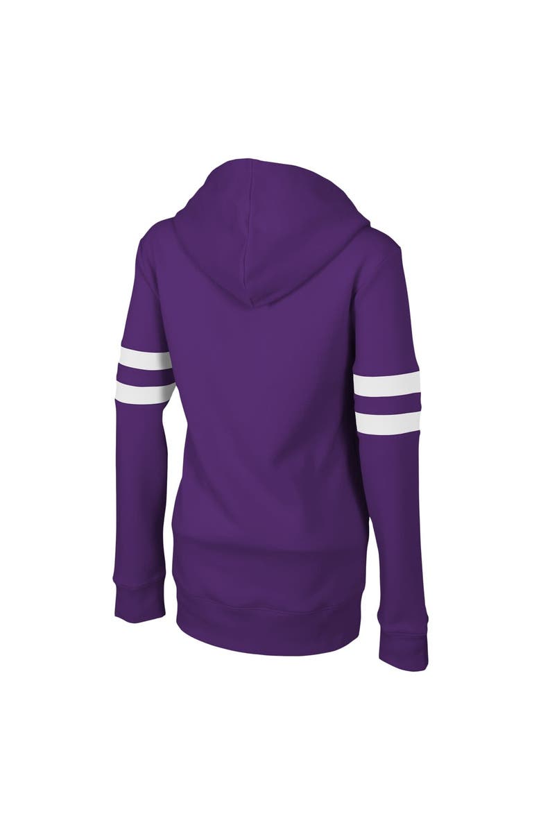 Stadium Essentials Women's Stadium Essentials Purple Los Angeles Lakers Road Game Pullover Hoodie, Alternate, color, Purple