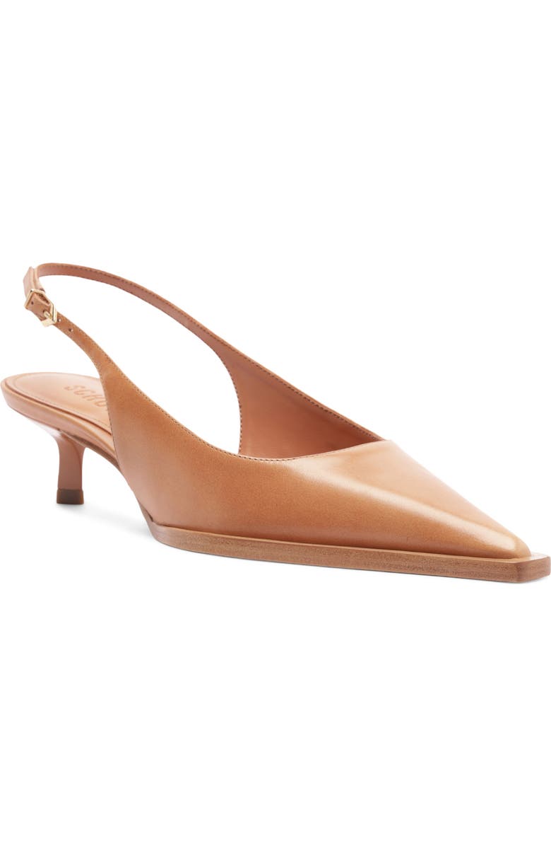 Schutz Daria Slingback Pump, Main, color, Earth Clay