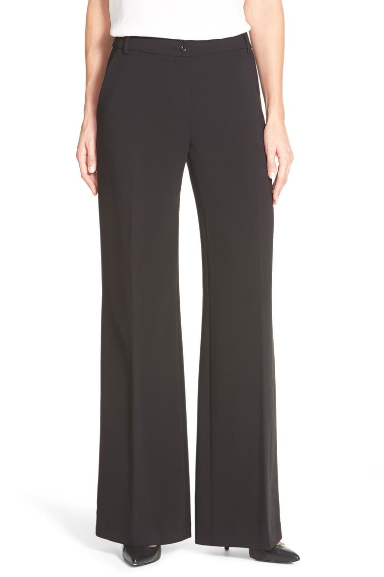 Wide Leg Pants, Main, color, BLACK