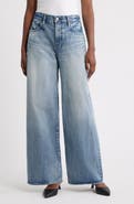 MOUSSY VINTAGE Lewes High Waist Superwide Leg Jeans