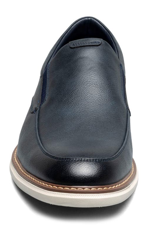 Nunn Bush Chase Moc Toe Loafer In Navy Multi