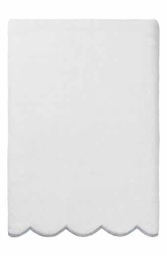 Adornia Scallop Bath Towel