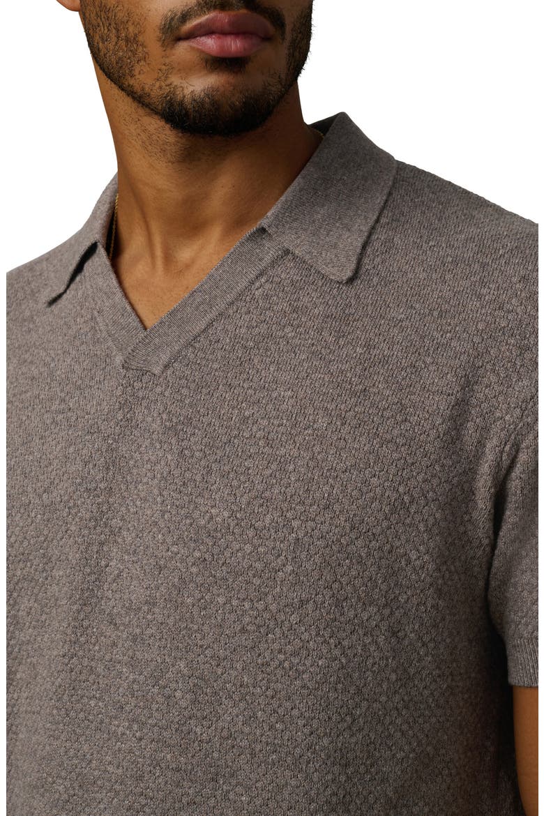 Johnny Collar Polo, Alternate, color, MINK