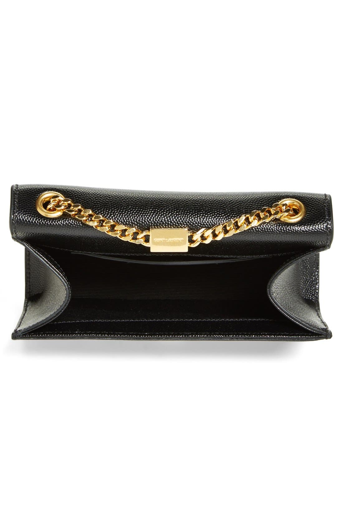 Small Kate Chain Crossbody Bag, Alternate, color, NOIR/ GOLD HDWR
