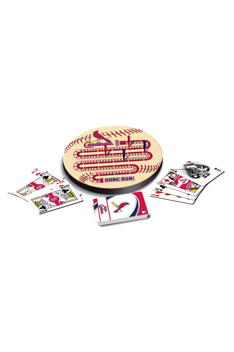 St. Louis Cardinals Cribbage, Alternate, color, Multicolor