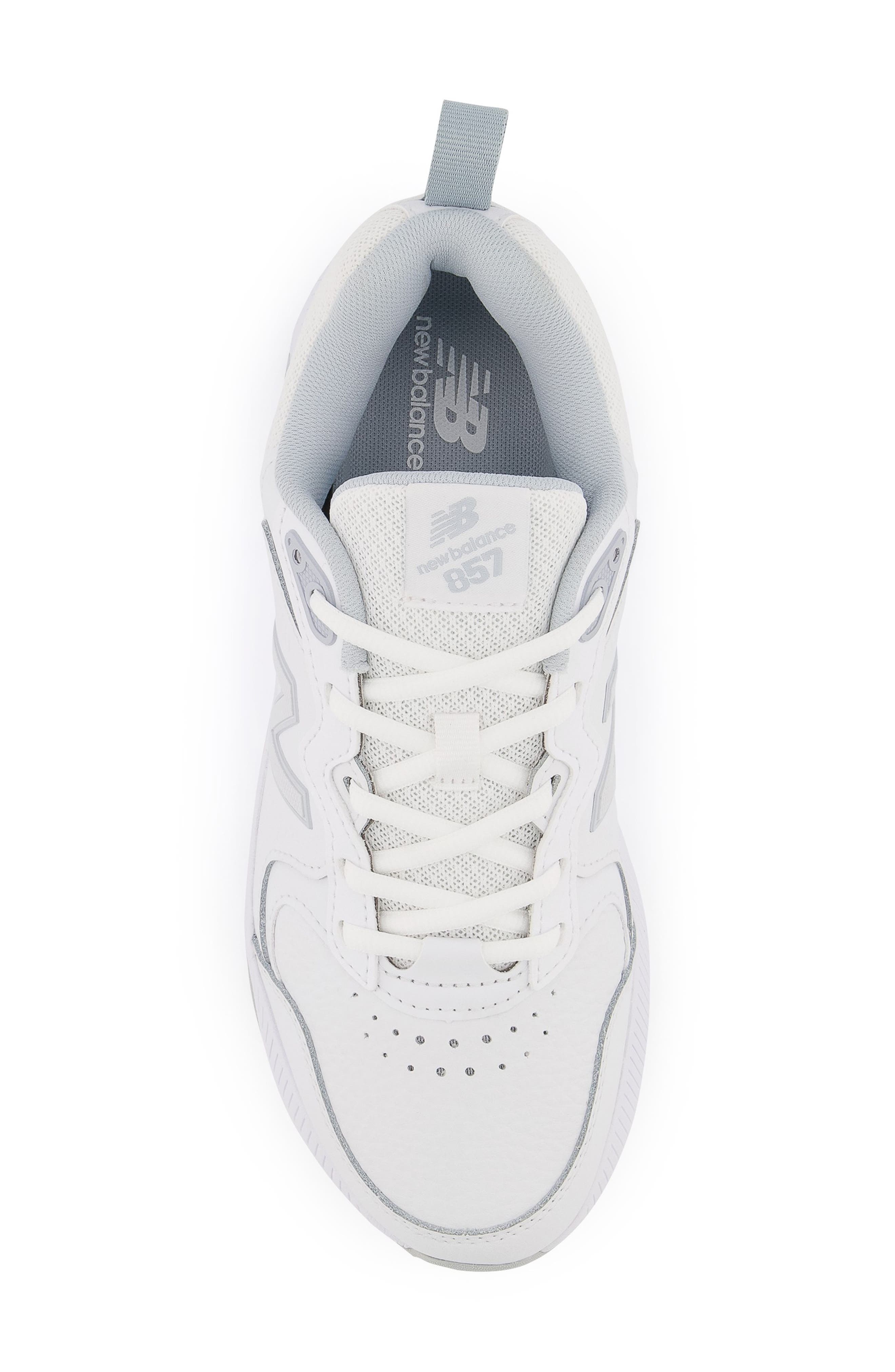 New Balance MX 857 v3 Training Shoe, Alternate, color, White/ Cyclone