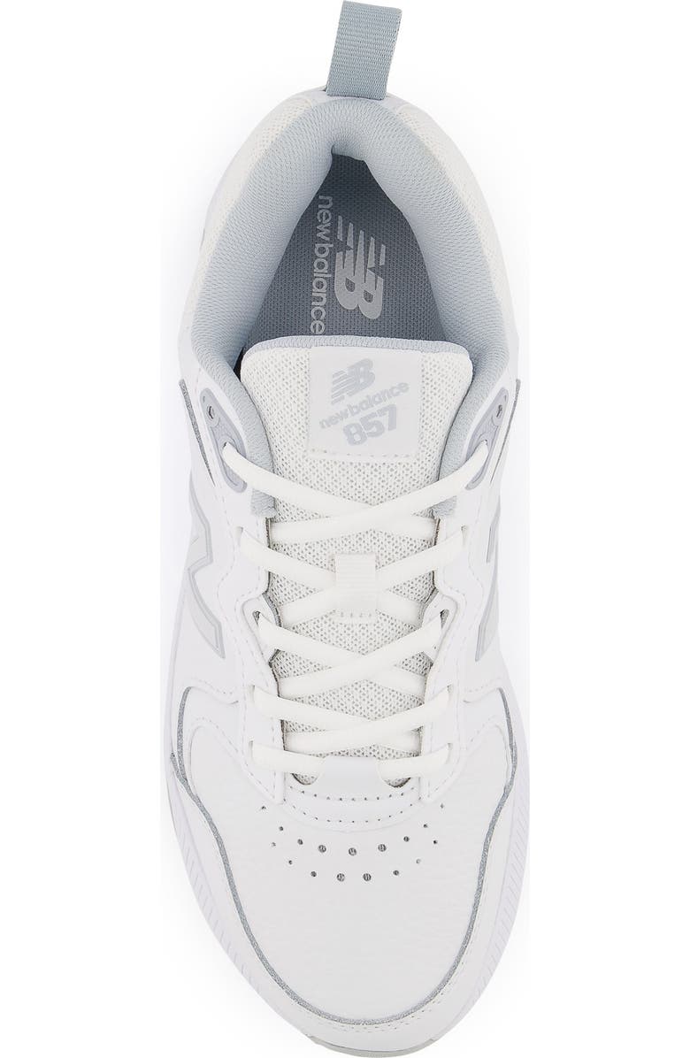 New Balance MX 857 v3 Training Shoe, Alternate, color, White/ Cyclone