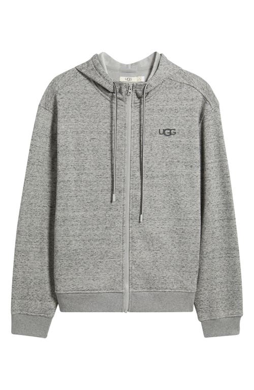 Ugg(r) Shiloh Fleece Zip Hoodie In Gray