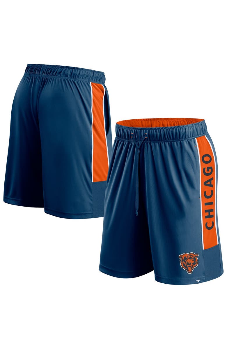 FANATICS Men's Fanatics Branded  Navy Chicago Bears Win The Match Shorts, Alternate, color, 