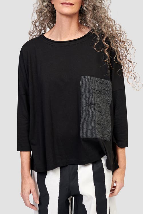 ALEMBIKA ALEMBIKA BOXY TEE WITH OVERSIZED PATCH POCKET 