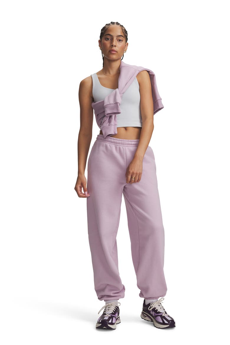 Icon Fleece Sweatpants, Alternate, color, 699 MAUVE PINK