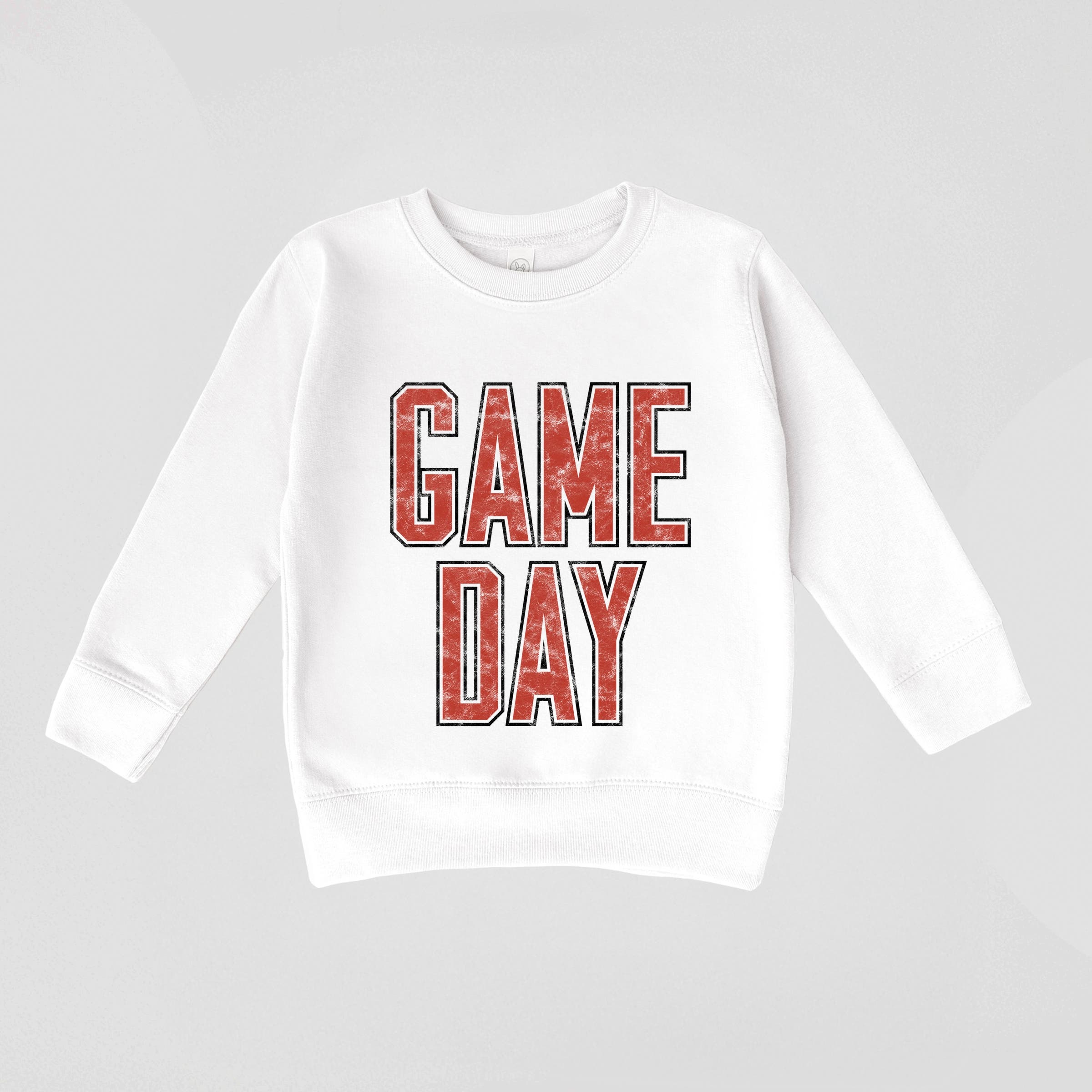 The Juniper Shop Game Day Outlined Distressed Sweatshirt (Toddler) (Men ...