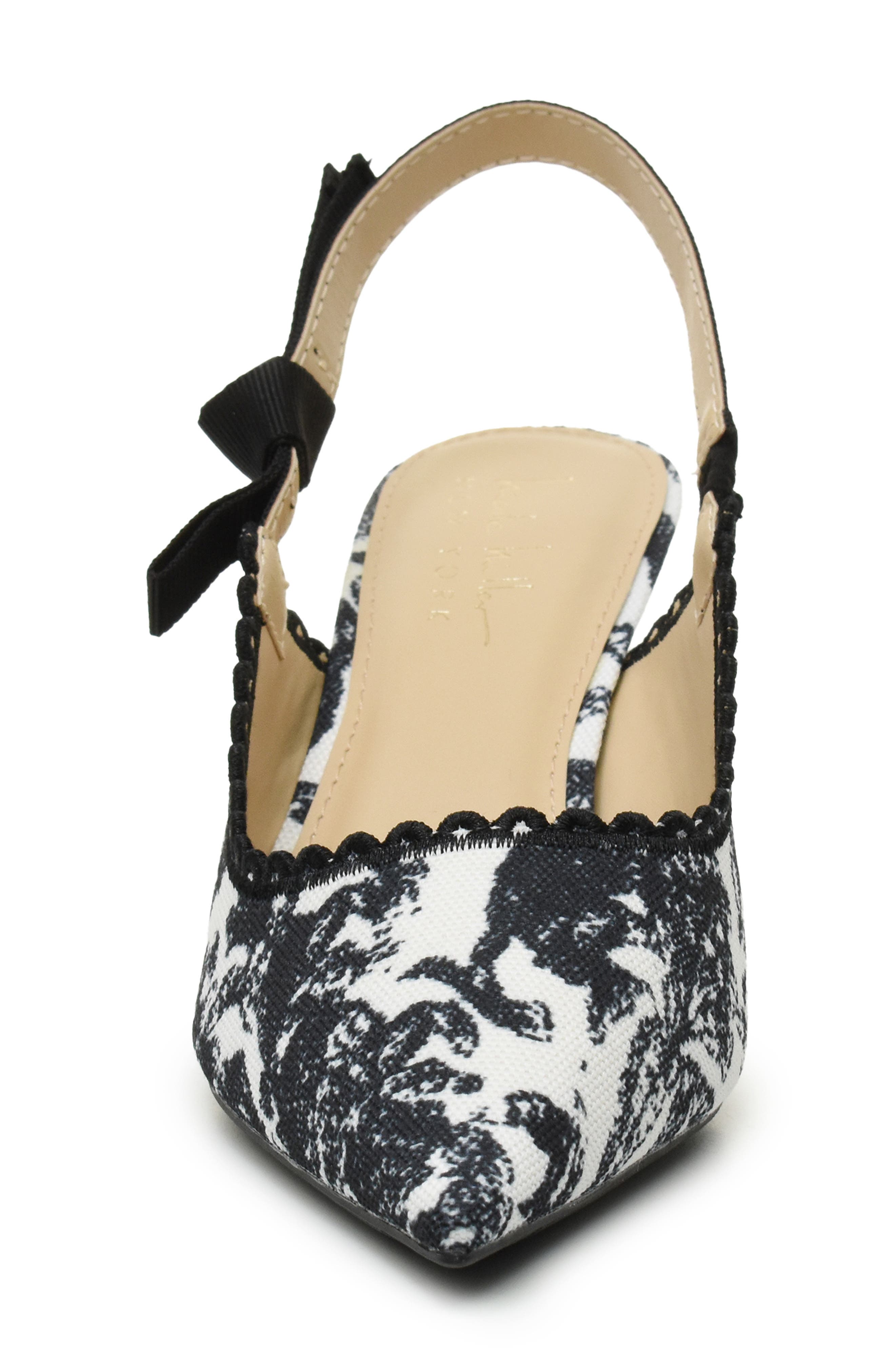 Nicole Miller Scalloped Slingback Pump, Alternate, color, 