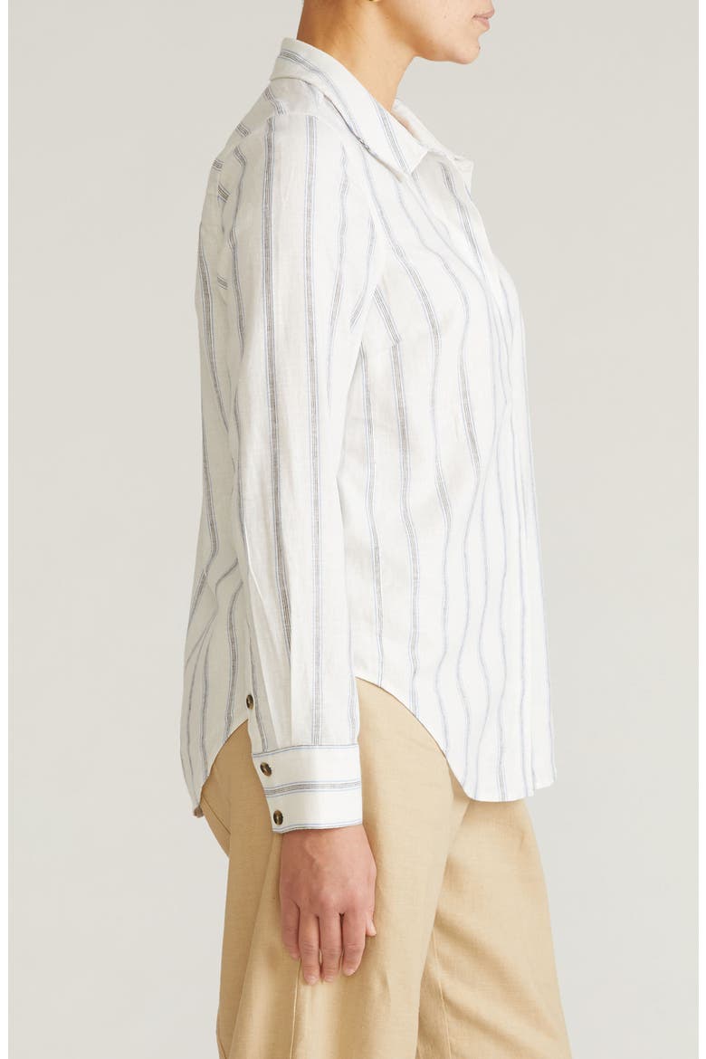 Elbe Long Sleeve Button-Up Shirt, Alternate, color, MAYFAIR STRIPE