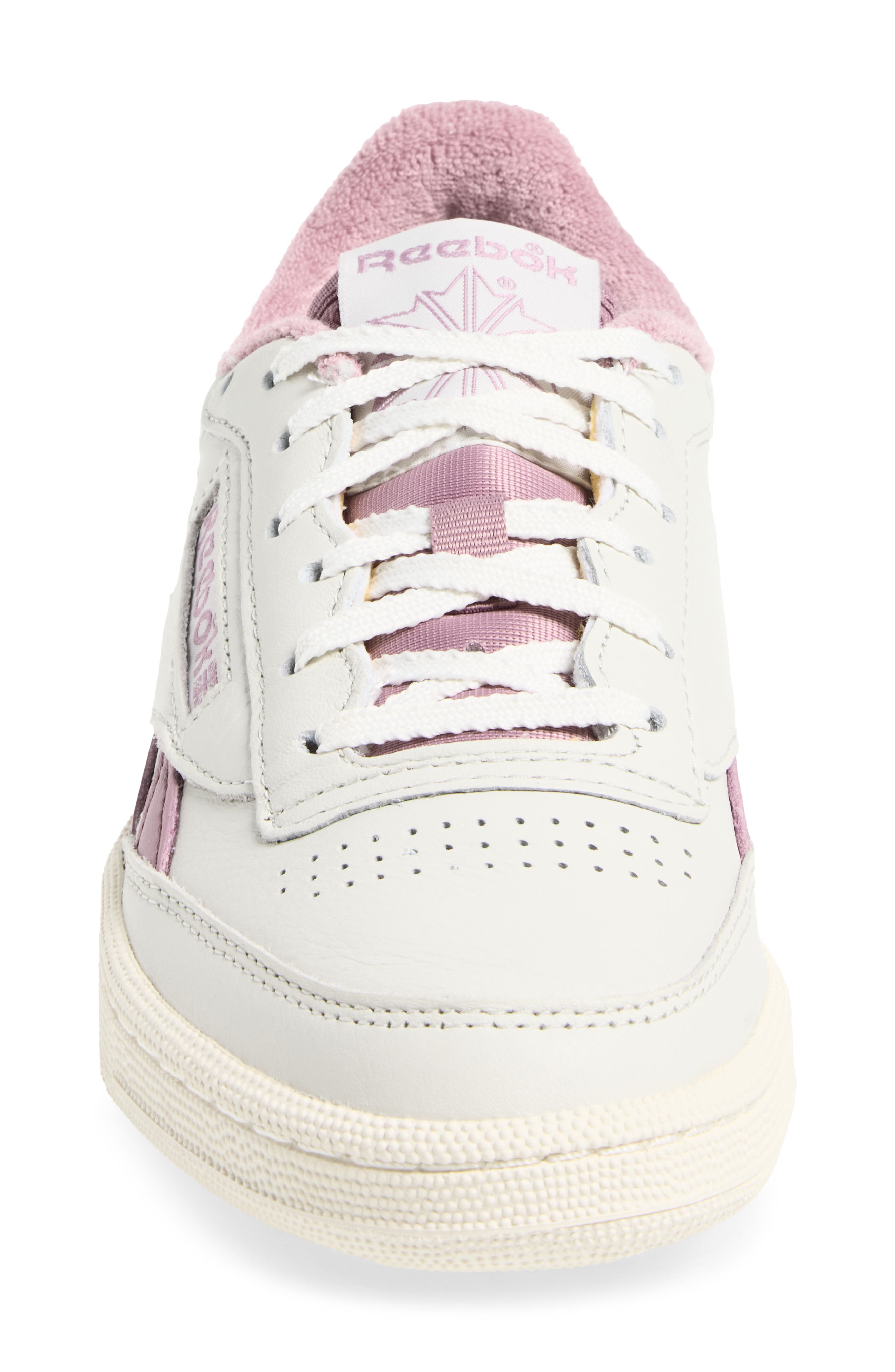 Club C Revenge Sneaker, Alternate, color, GREY CHALK PRPLE
