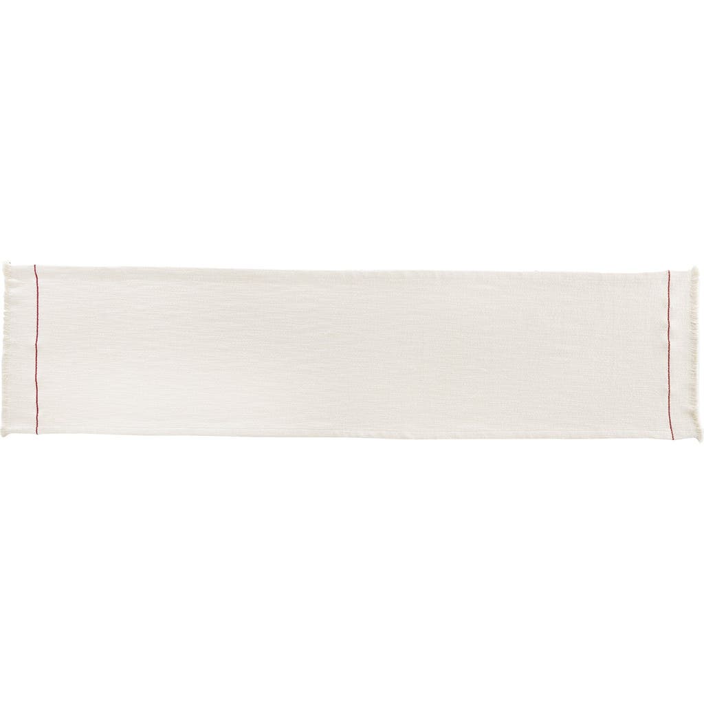 Olive And Linen Olive & Linen Heritage Table Runner In Neutral