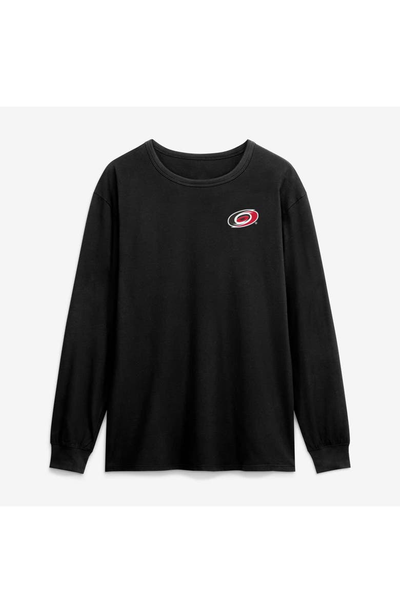 FANATICS Men's Fanatics Black Carolina Hurricanes Game Long Sleeve T-Shirt, Main, color, Black