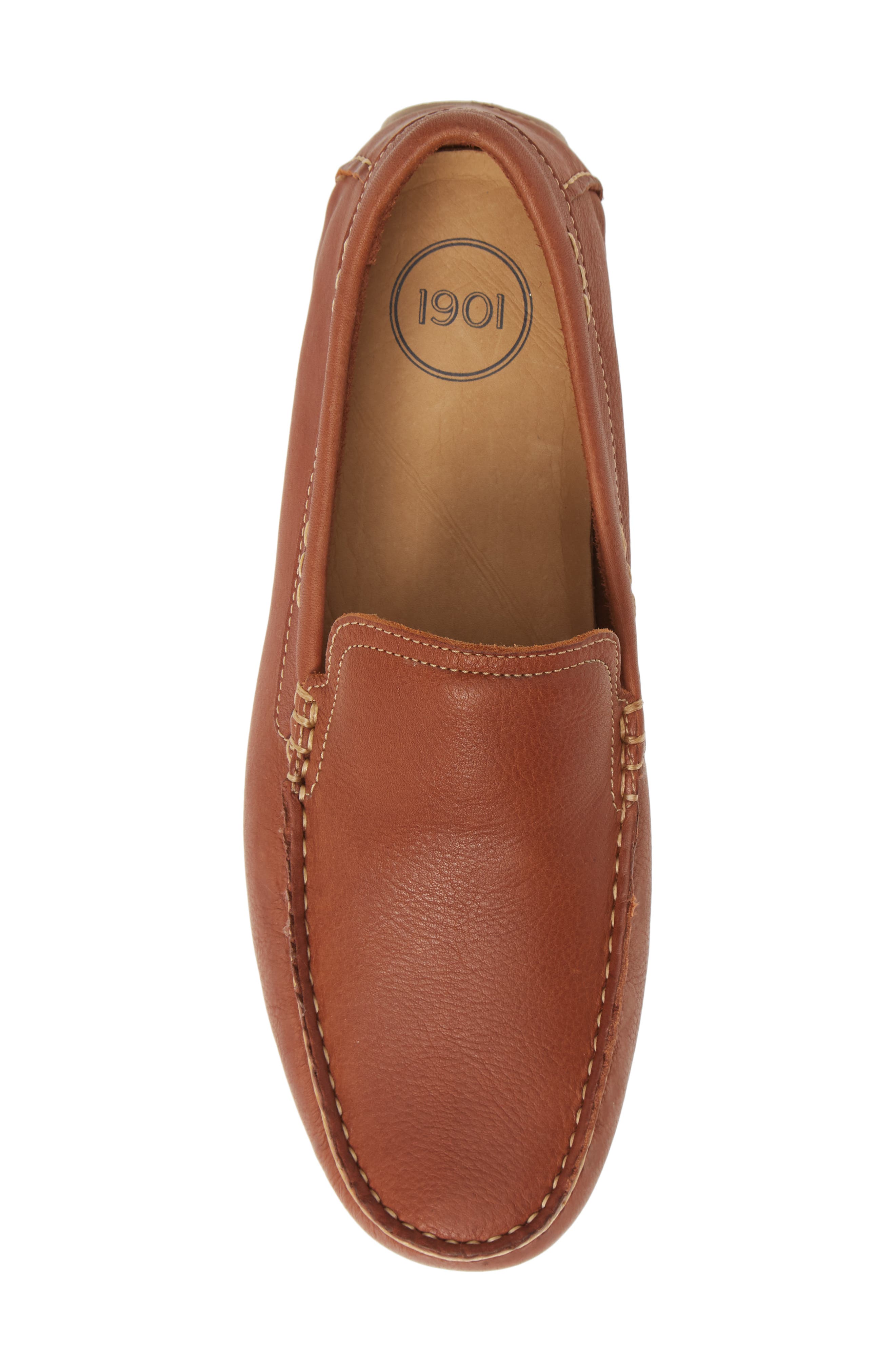 1901 Duke Driving Shoe, Alternate, color, COGNAC LEATHER